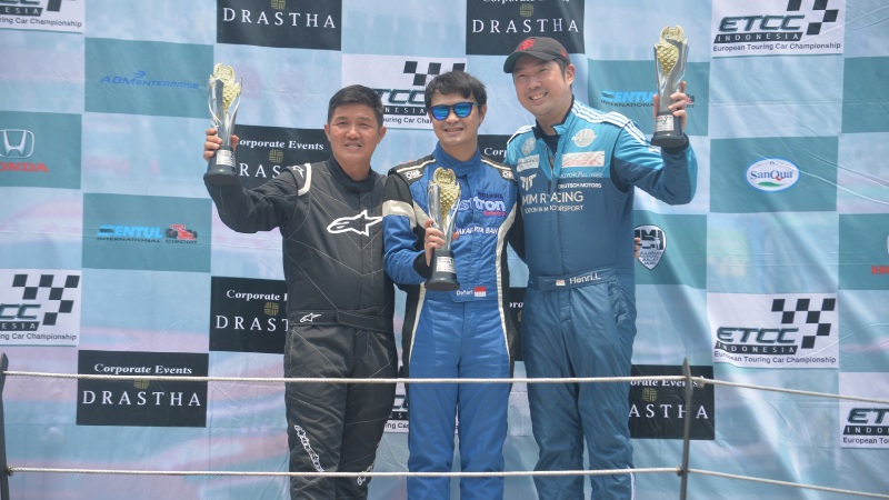 Defari Wibowo sukses kunci gelar Juara Umum ETCC 2023
