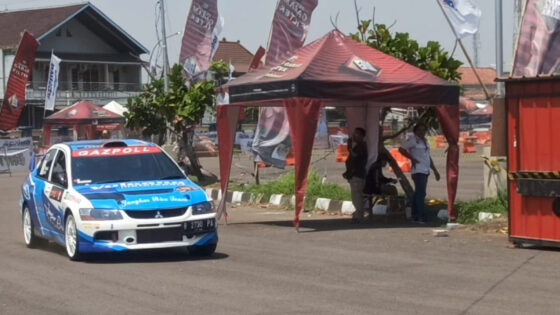 M Yassin Kosasih kembali turun di Kejurnas Sprint Rally Indramayu 2023