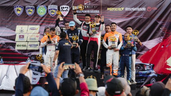 Ryan Nirwan juara 1 Kejurnas Sprint Rally Indramayu 2023