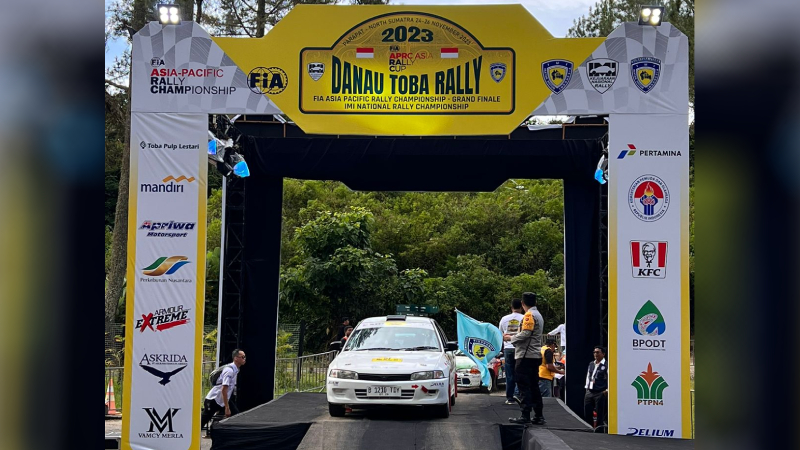 Shammie Zacky Baridwan lakoni debut Kejurnas Rally Medan 2023