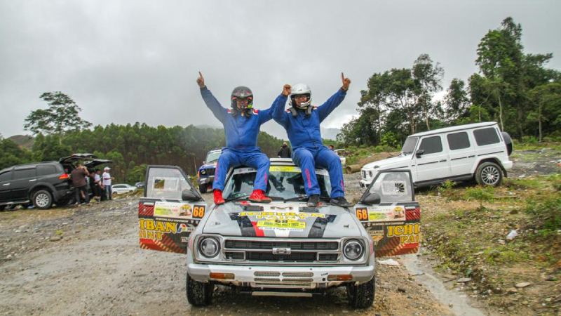 Petualangan Ronny JS di Danau Toba Rally berakhir manis