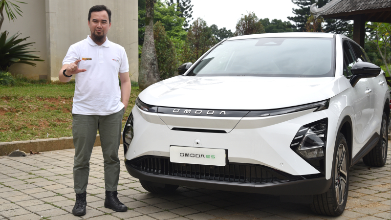 Chery Omoda E5 telah diproduksi di Indonesia
