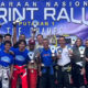 Podium selebrasi Aswin dan Ade di Kejurnas Sprint Rally Bali 2024