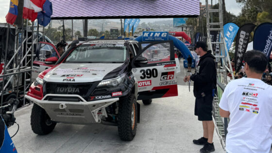 Proses scrut pada ajang SCORE Baja 500 di Meksiko, Amerika Utara
