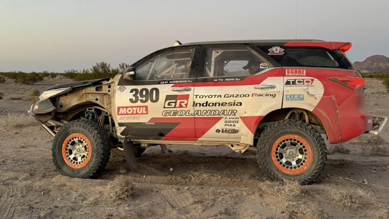 TGRI jadi pusat perhatian di SCORE BAJA 500 di Meksiko, Amerika Utara