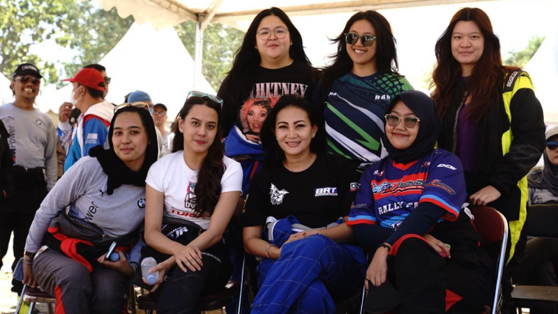 Women in Motorsport eksis di cabang Sprint Rally Semarang 2024