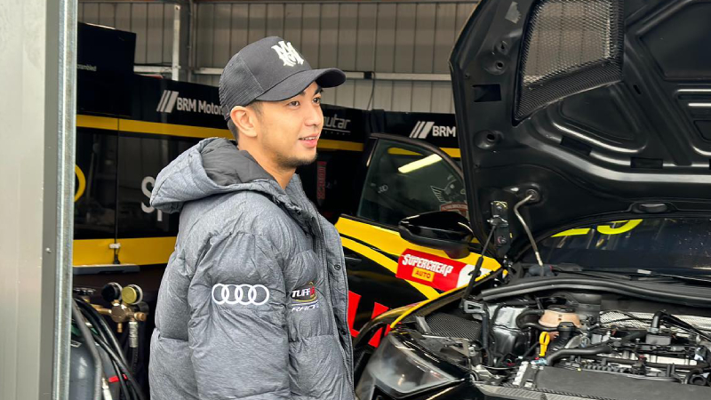 Glenn Nirwan pembalap Tufflift Racing
