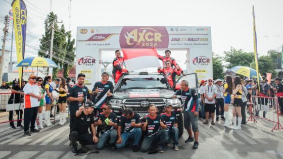 Jejelogy GHP berhasil finish di AXCR 2024