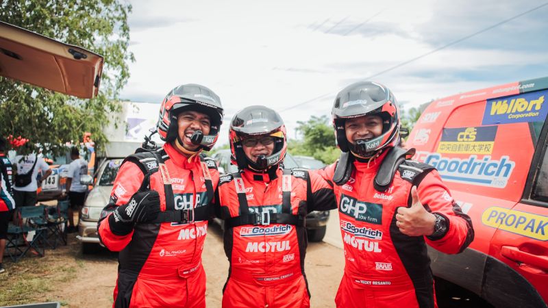 Jejelogy GHP berhasil finish di AXCR 2024