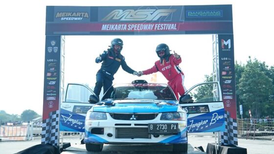 M Yassin Kosasih kembali tampil gemilang di Kejurnas Sprint Rally 2024