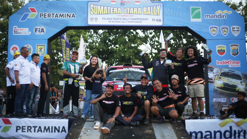 NFT Rally Team raih kemenangan di Sumatera Utara Rally 2024