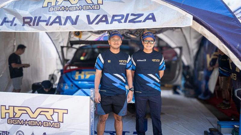 M Farezi Fadh (kiri) dan H Rihan Variza (kanan)