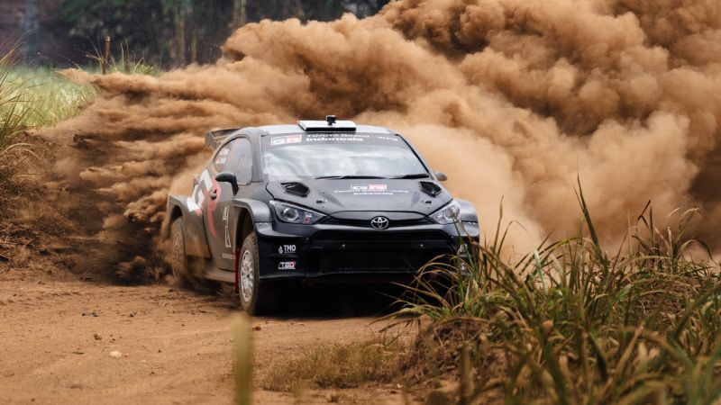 GR Yaris AP4 berhasil ungguli Rally2 di leg pertama Kejurnas Sprint Rally Malang 2024