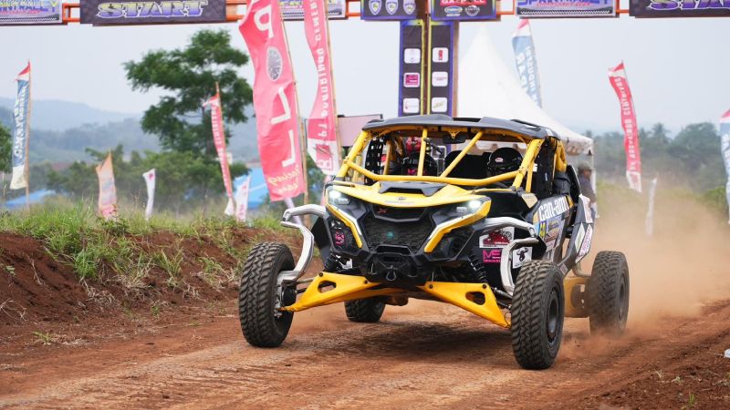 CanAm Maverick R jadi andalan baru M Yassin Kosasih di Kejurnas Speed Offroad 2024