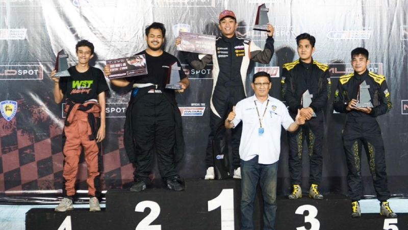 Demas Agil raih podium pertama di Kelas A1