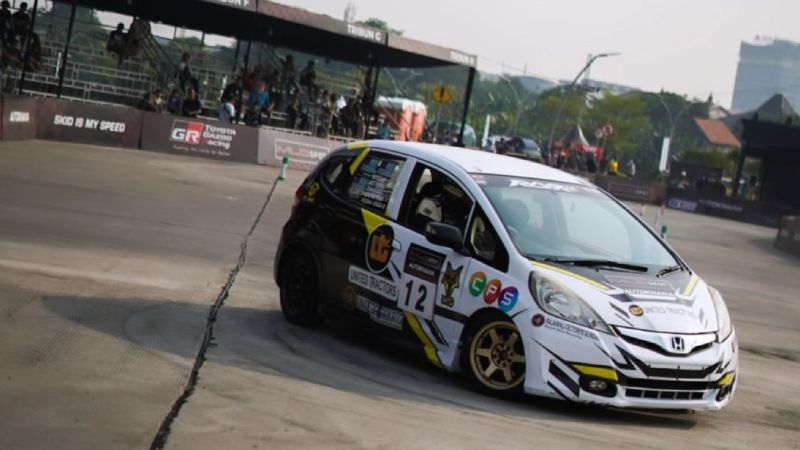 Honda Jazz jadi mobil balap andalan di Kejurnas Slalom 2024