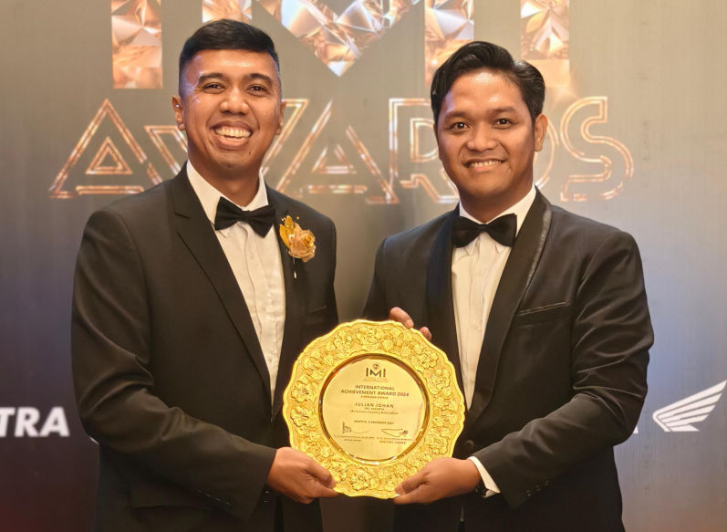 Julian Johan dapat apresiasi dari IMI atas eksistensinya di AXCR