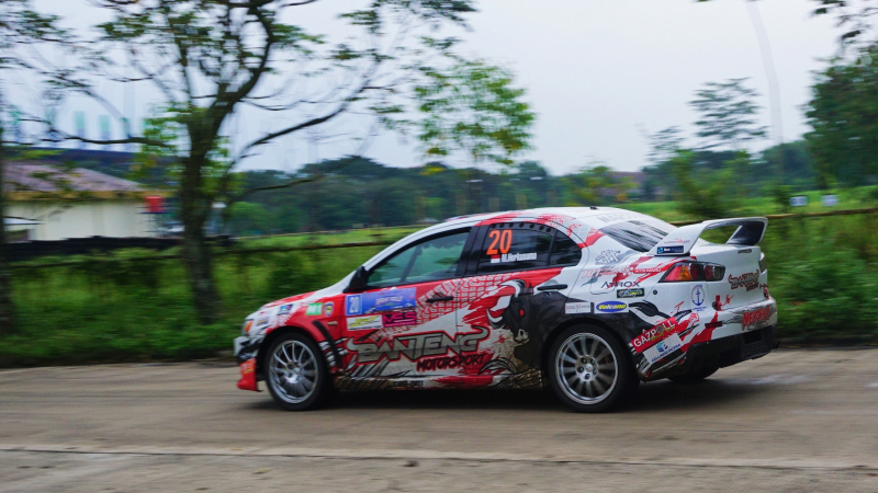 Canya Prasetyo mulai beradaptasi dengan Mitsubishi Evo X