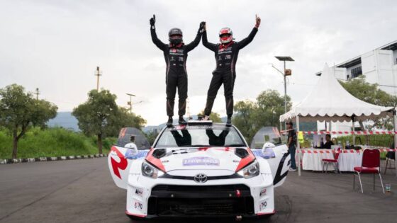 Ryan Nirwan menang telak di Kejurnas Sprint Rally Bandung 2025