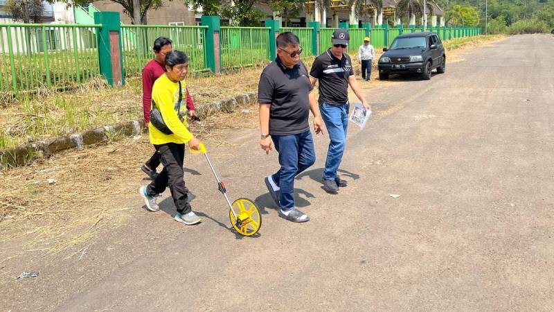 Pengecekan persiapan seri kedua kejurnas sprint rally 2025