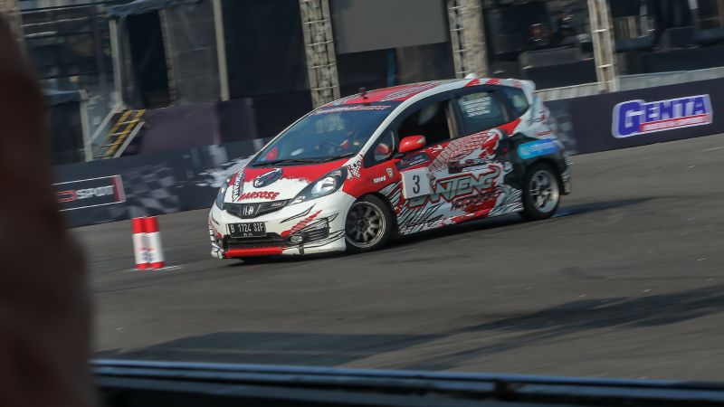 Podium Anandyo Dwiky di Seri Pembuka Kejurnas Slalom 2025