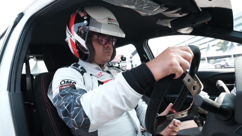Anjasara Wahyu, Peslalom Toyota Gazoo Racing Indonesia