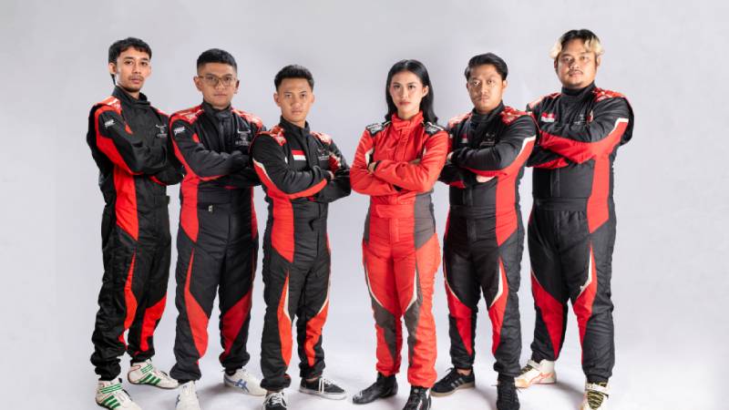 Formasi baru Banteng Motorsport untuk Kejurnas Slalom 2025