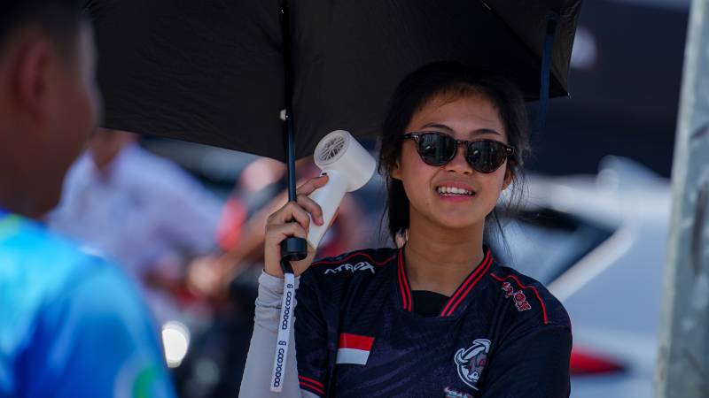 Canya peslalom wanita Banteng Motorsport