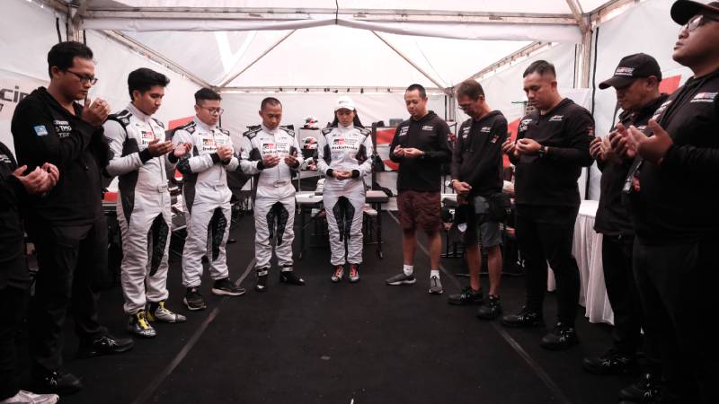 Formasi TGRI di Kejurnas Slalom 2025