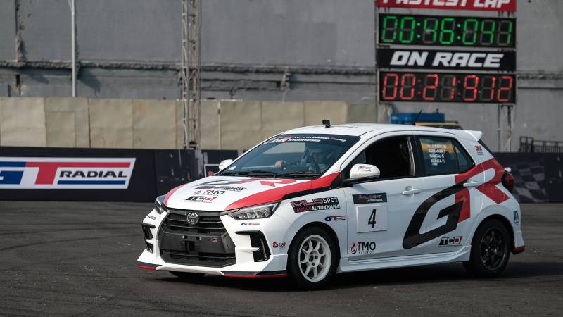 Formasi TGRI di Kejurnas Slalom 2025