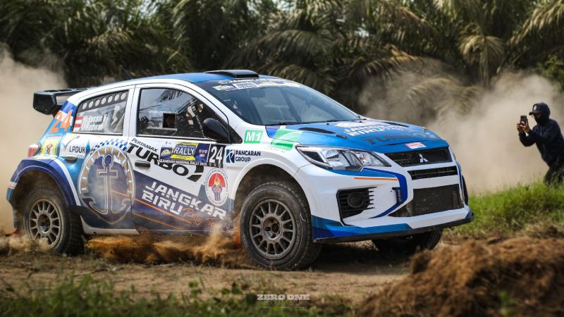 Mitsubishi Mirage Proto yang digeber M Yassin Kosasih