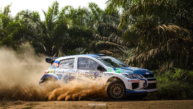 Mitsubishi Mirage Proto jadi andalan M Yassin di Kejurnas Rally 2025