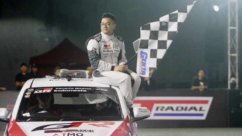 Kemenangan Toyota Gazoo Racing Indonesia turut ditopang oleh GT Radial