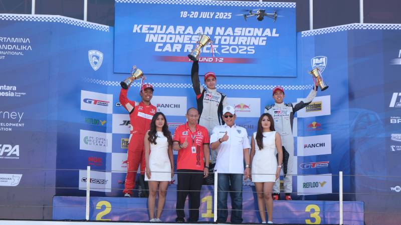 Amato Rudolph kuasai podium pertama di Kejurnas ITCR 1200