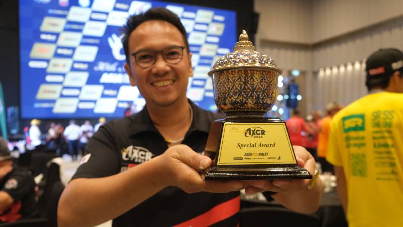 TB Adhi dapat special award dari AXCR 2025