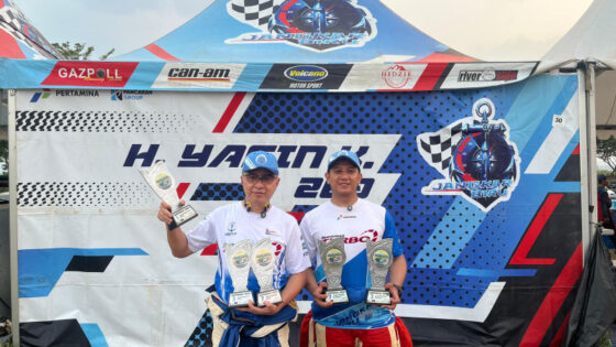 M Yassin Kosasih di Kejurnas Sprint Rally Semarang 2025