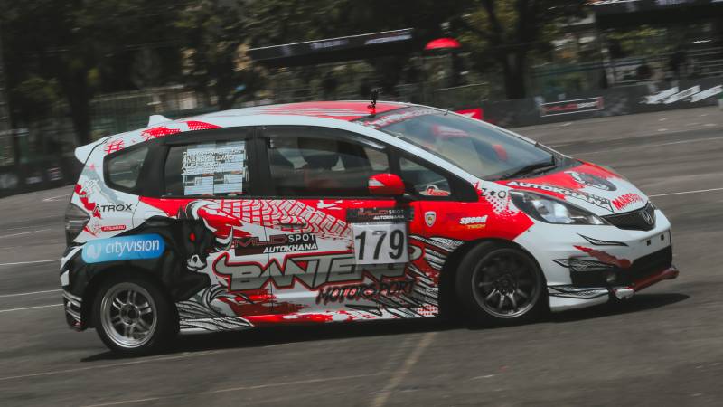 Perayaan kemenangan Banteng Motorsport di Yogyakarta 2025