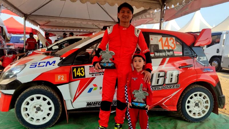 Fadil Wijaya kembali bangkit di Kejurnas Sprint Rally Semarang 2025