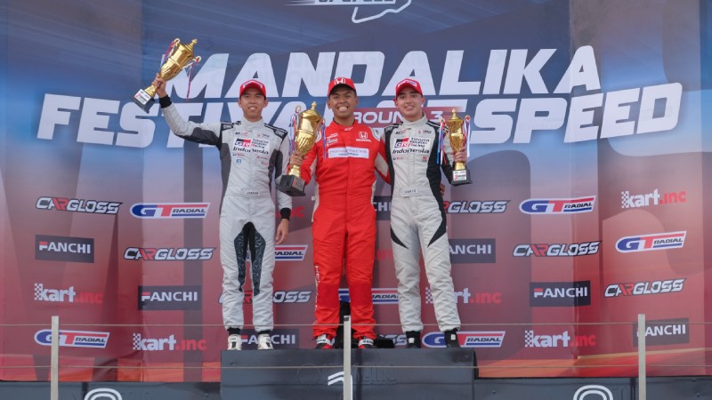Amato Rudolph sukses tembus podium