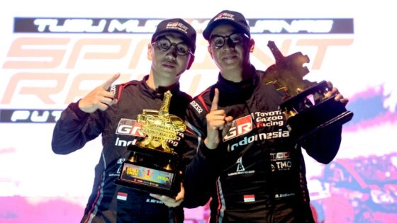 Ryan Nirwan dan Adi Indiarto raih podium tertinggi di Kejurnas Sprint Rally Semarang 2025