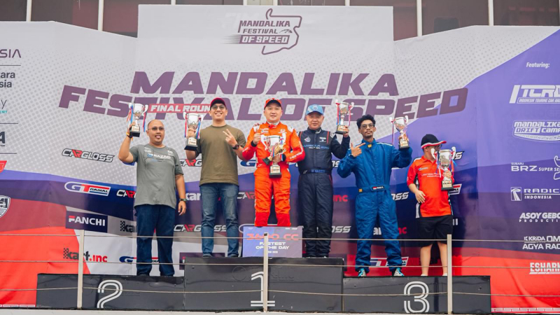 Yassin Kosasih raih podium ketiga