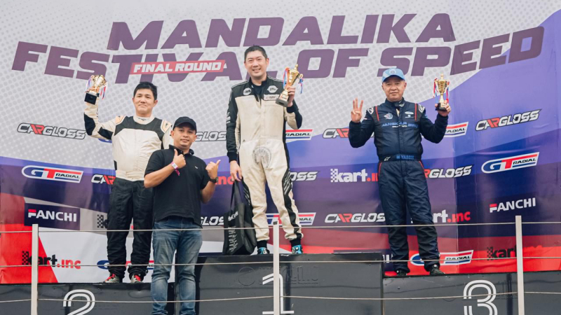 Yassin Kosasih raih podium ketiga