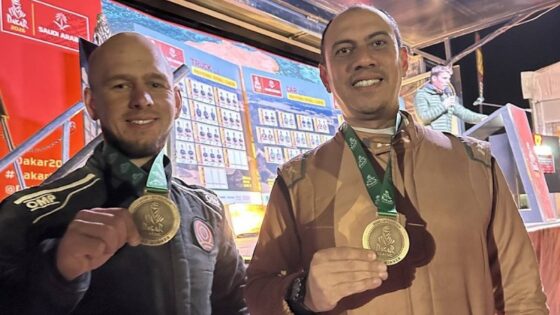 Shammie Zacky Raih Kemenangan di Dakar 2026