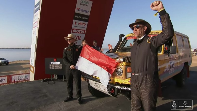 Shammie Zacky Baridwan Rally Dakar 2026