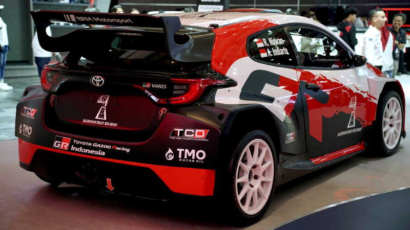 Livery baru Toyota Gazoo Racing Indonesia 2026