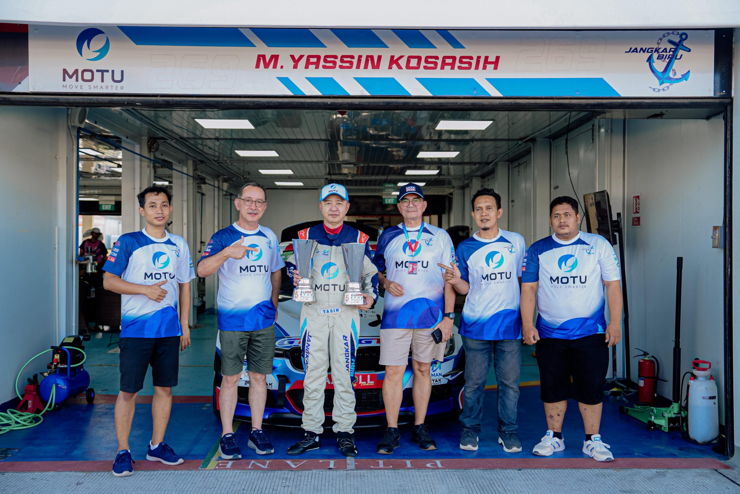 Yassin Kosasih Motu Jangkar Biru Motorsport