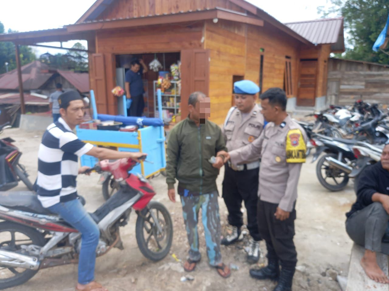 Polisi Tangkap 3 Pelaku Pungli di Sipagimbar Tapsel
