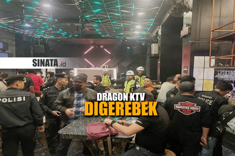 Ditresnarkoba Polda Sumut melakukan penggerebekan terhadap salah satu tempat hiburan malam ternama di Kota Medan, yakni Dragon KTV.