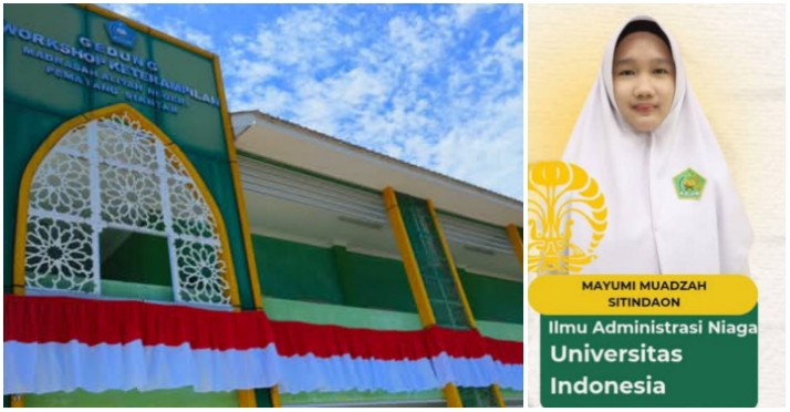Pertama Dalam Sejarah MAN Siantar, Siswi Lulusan Tahun 2025 Diterima di UI