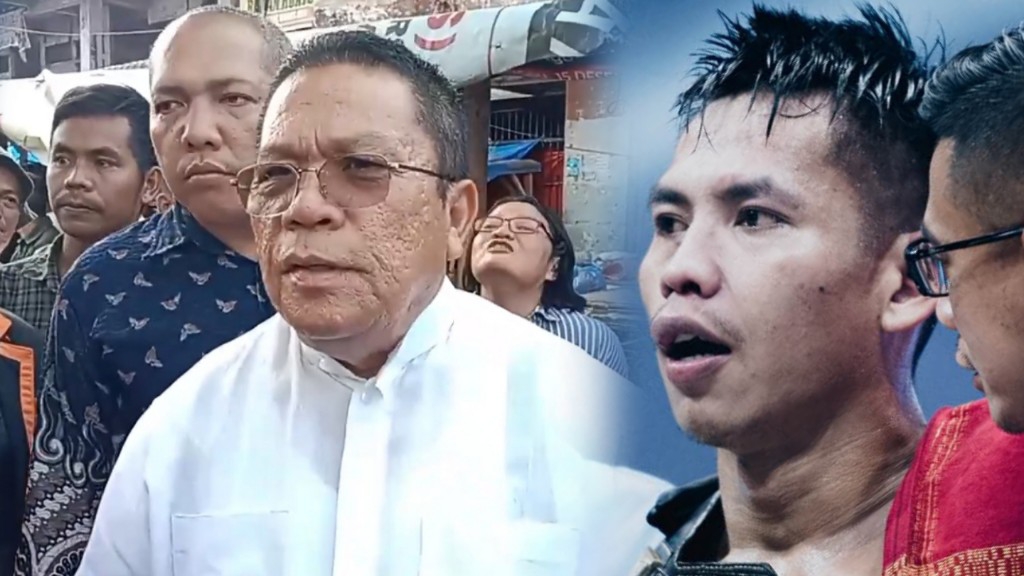 Kolase gambar: Walikota Wesly dan Ronald Siahaan. ist